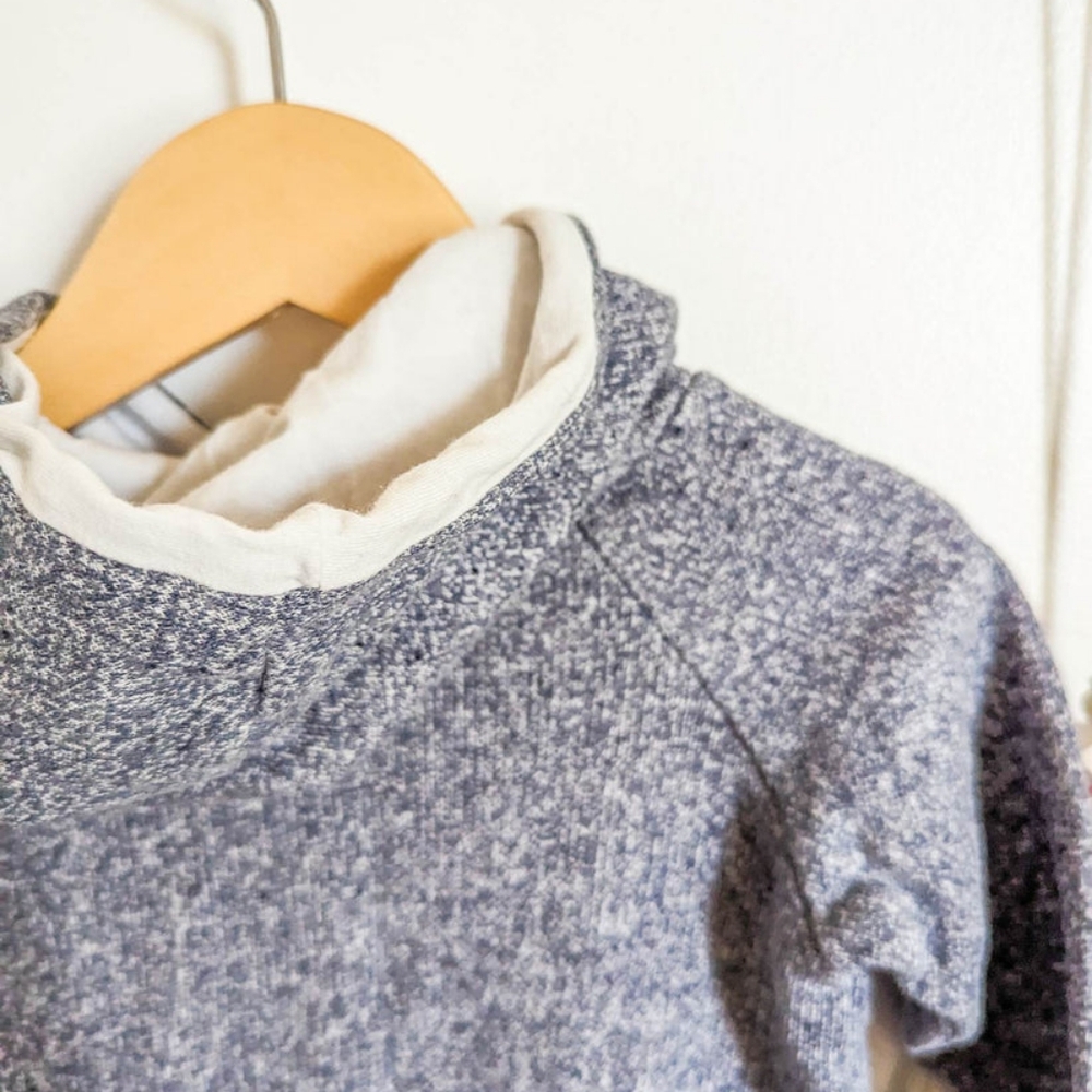Bear & RooBear & Roo Blue/Grey Hoodie (2) - Picture 2 of 2